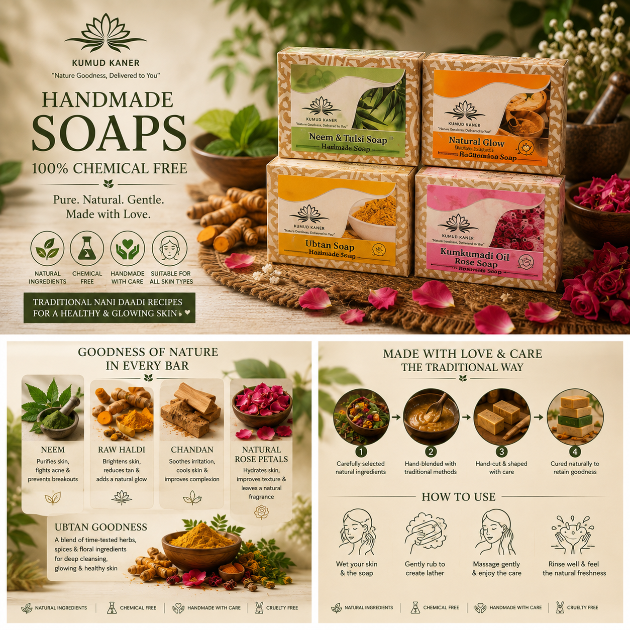 HANDMADE SOAPS