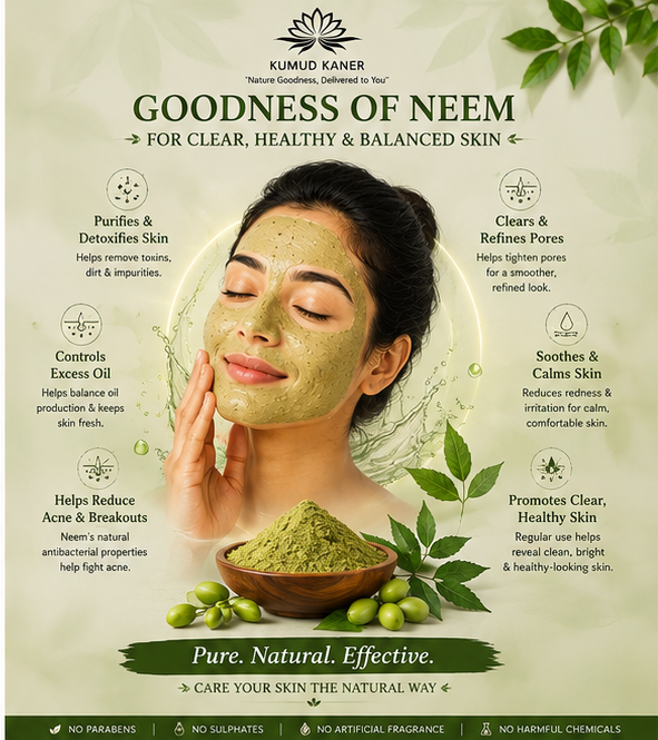 🌿 Neem Face Pack -Natural Purifying & Oil-Balancing Care